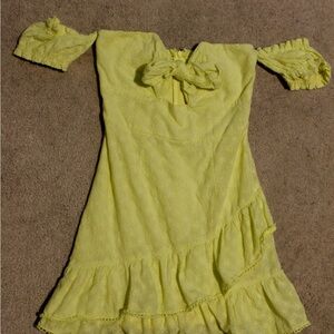 Fashion Nova Sunny Yellow Dress